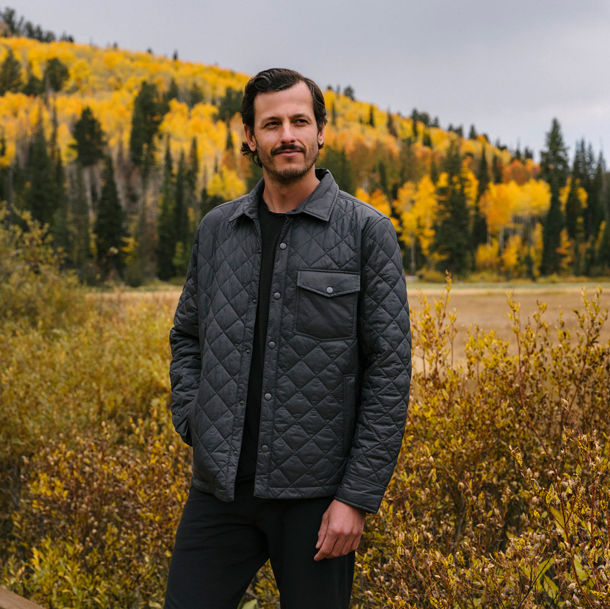 Men's Tundra Quilted Shacket