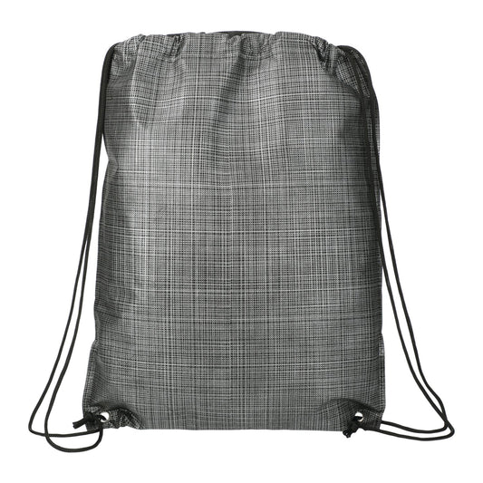 Crossweave Heat Sealed Drawstring Bag