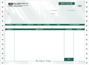 NewViews Invoice Forms - Continuous 7" 9040