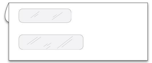 Window Envelopes - Double Window (774)