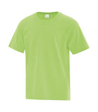youth lime green tee