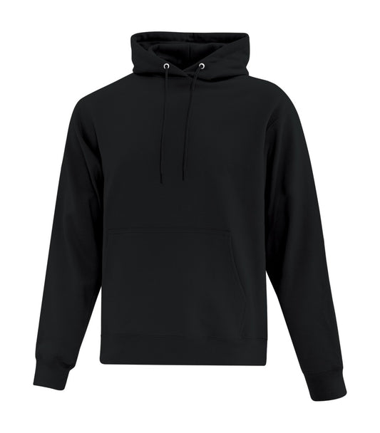 Fleece Hooded Sweatshirt Black