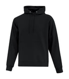 Fleece Hooded Sweatshirt Black