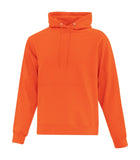 Fleece Hooded Sweatshirt Orange
