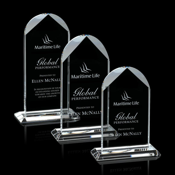 Blake Crystal Award Three sizes