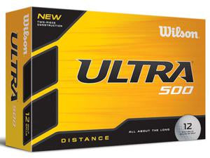 Wilson Ultra 500 Distance 12's Golf Balls