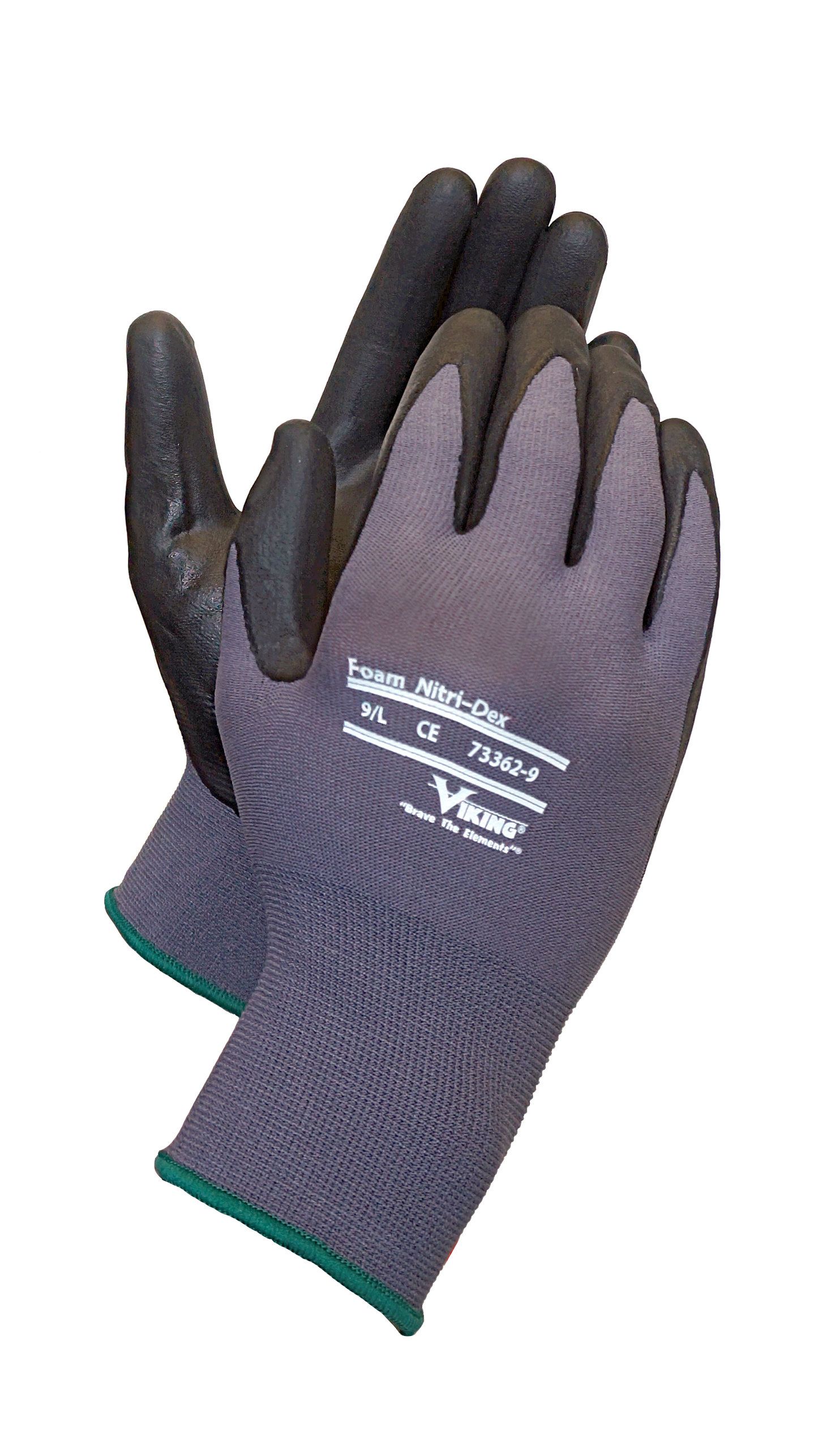Foam Nitri-dex gloves