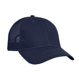Premium cotton twill cap with trucker mesh