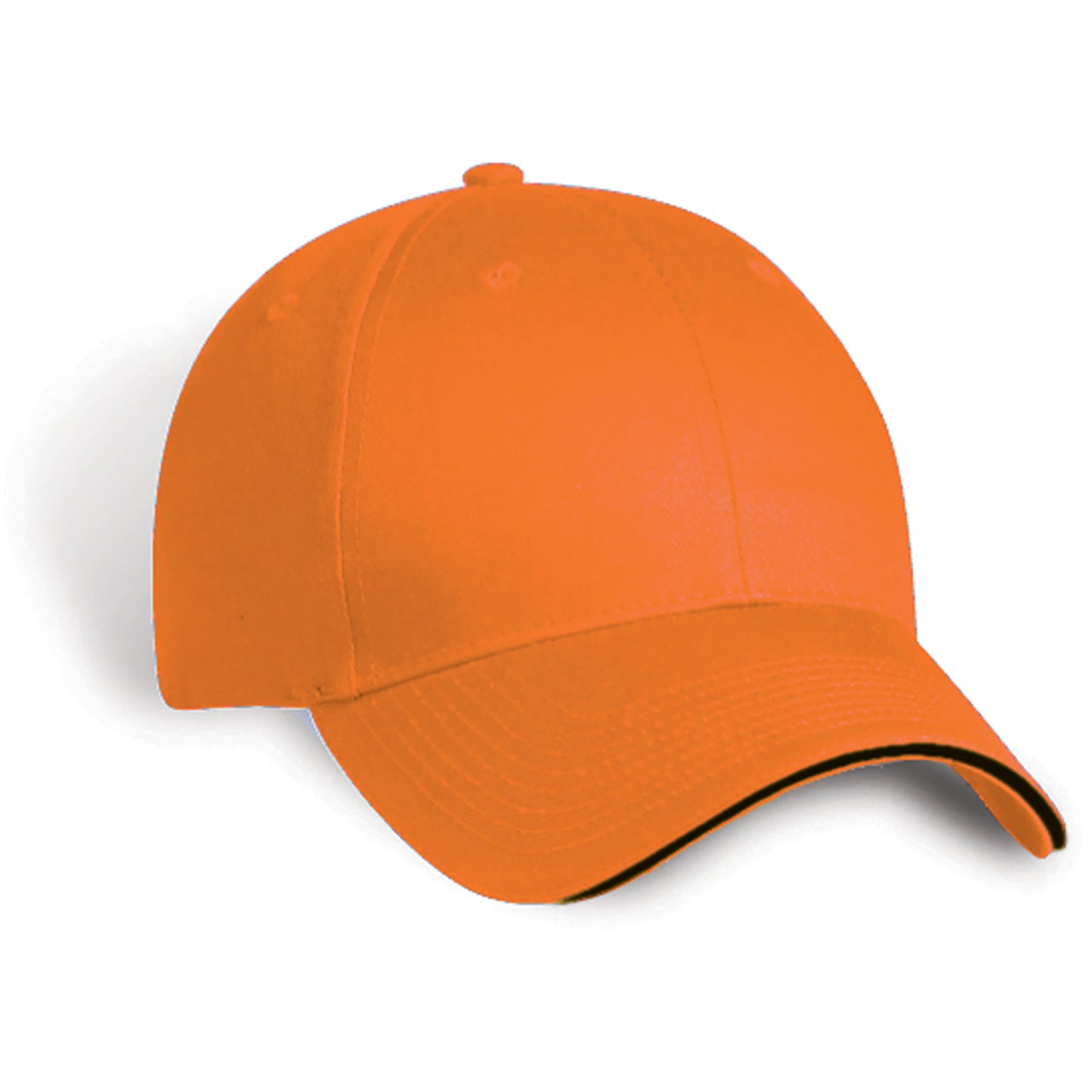 Premium Cotton 6-section cap