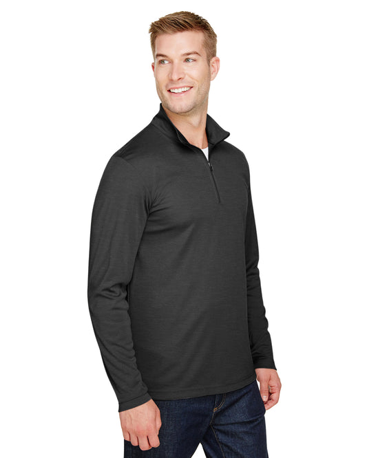 Team 365 Men's Zone Sonic Heather Performance Quarter-Zip TT31H