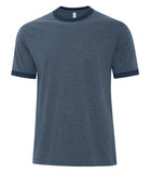 Men's Two-toned Ringer T-shirt Navy/Navy