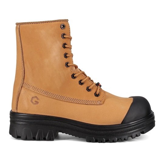 JB Goodhue Attack – Men's 8" Uninsulated Safety Boot, Wheat
