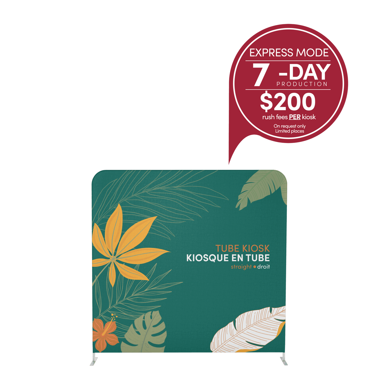 Tube Kiosks – Kits (Straight, Curved, S-Shaped, U-Shaped)