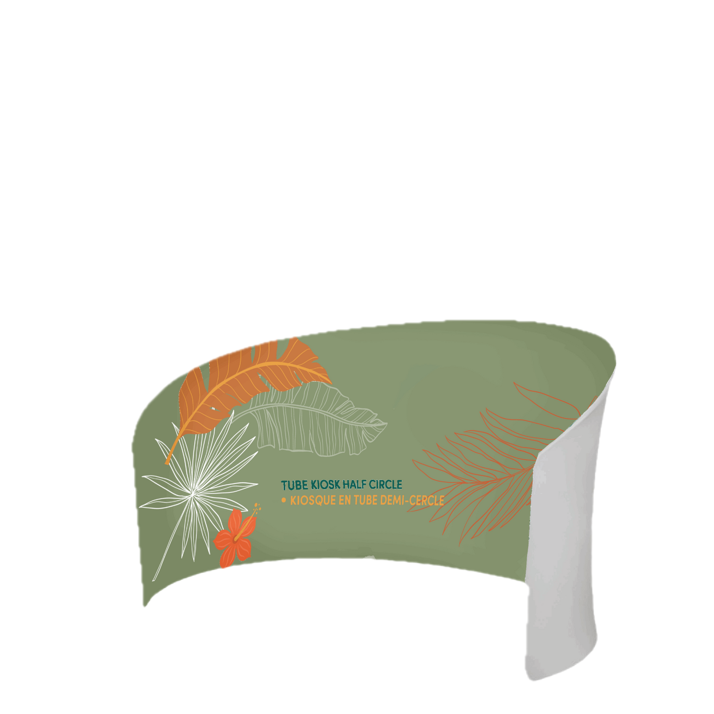 Tube Kiosk – Half Circle