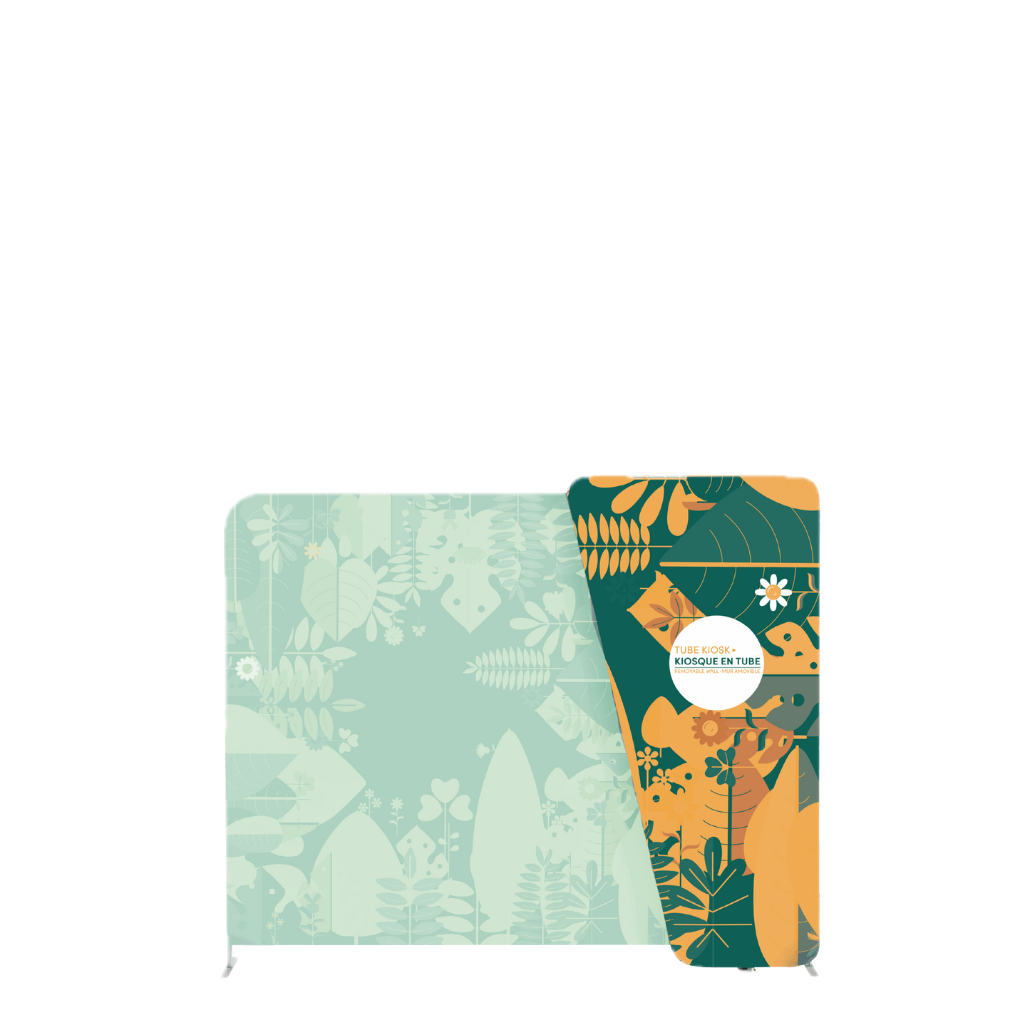 Removable Wall for Tube Kiosk