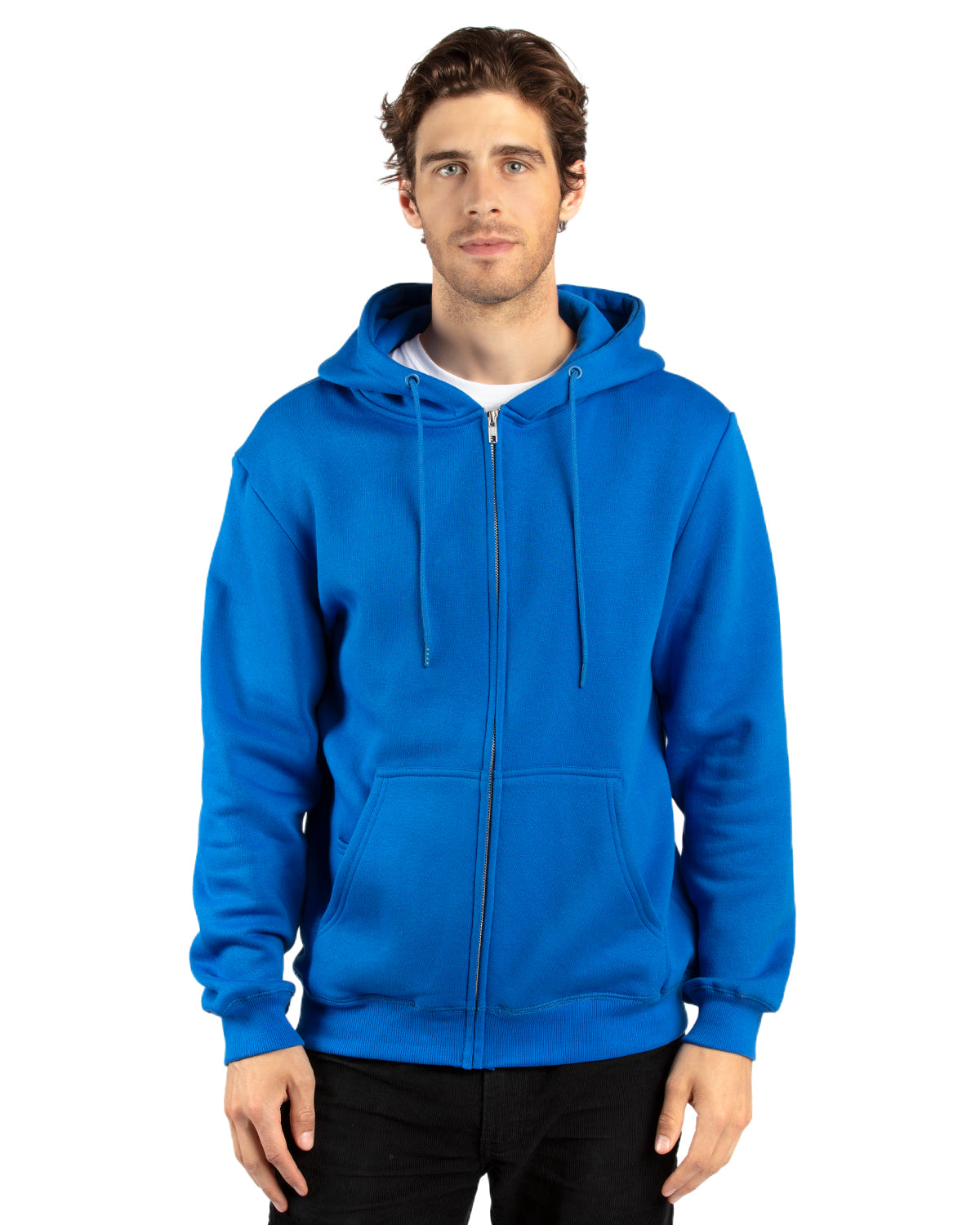 Threadfast Unisex Ultimate Fleece Full-Zip Hooded Sweatshirt