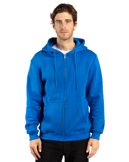 Threadfast Unisex Ultimate Fleece Full-Zip Hooded Sweatshirt