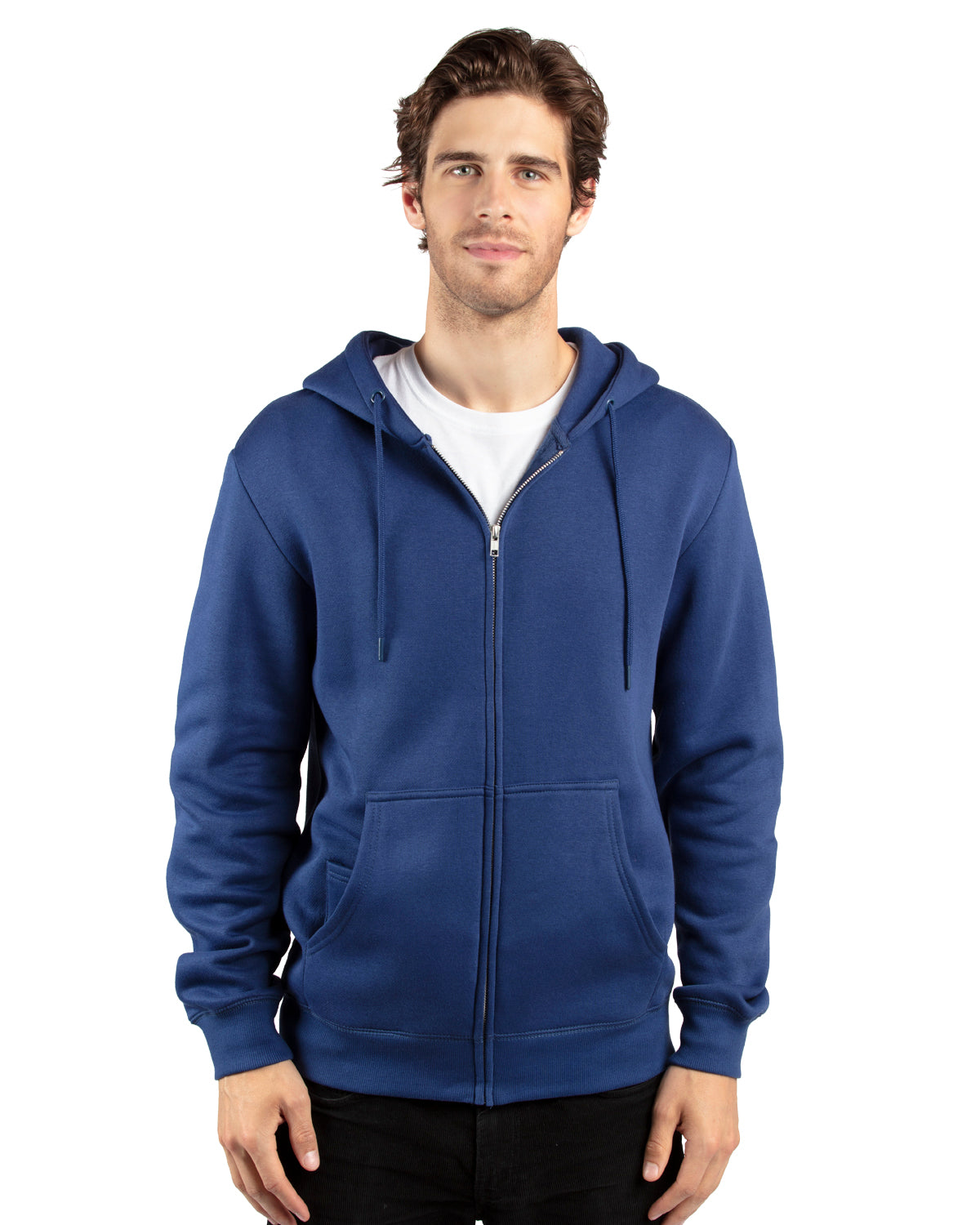 Threadfast Unisex Ultimate Fleece Full-Zip Hooded Sweatshirt