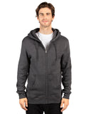 Threadfast Unisex Ultimate Fleece Full-Zip Hooded Sweatshirt