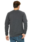 Grey Unisex Sweater Back View