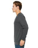 Grey Unisex Sweater Side View