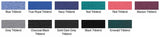 available colours