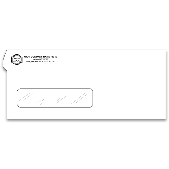 #10 Single Window Envelope (C741)