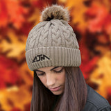 Women's Toque (Faux Fur Pom Pom 12cm)