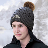 Women's Toque (Faux Fur Pom Pom 12cm)