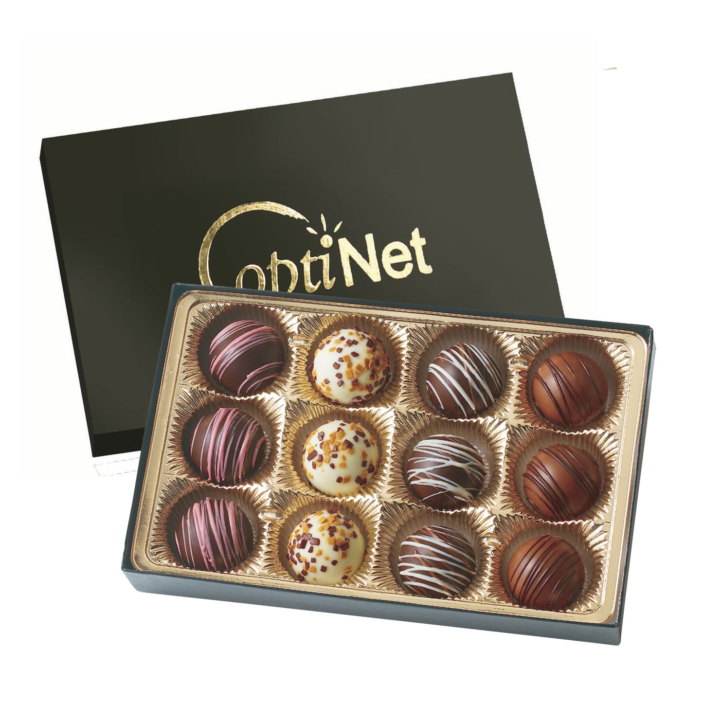 TRUFFLE GIFT BOX WITH 12 TRUFFLES