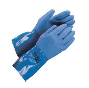 Blue PVC Work Gloves