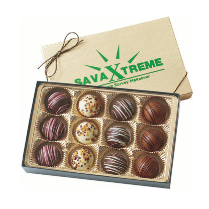 TRUFFLE GIFT BOX WITH 12 TRUFFLES