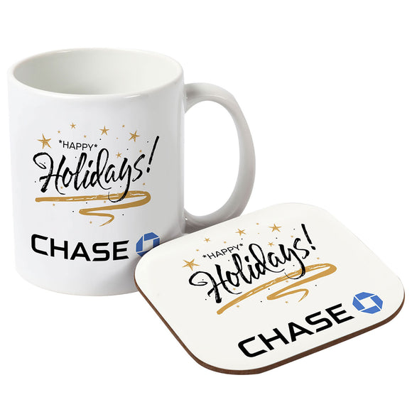 MUG & NEOPRENE COASTER GIFT SET