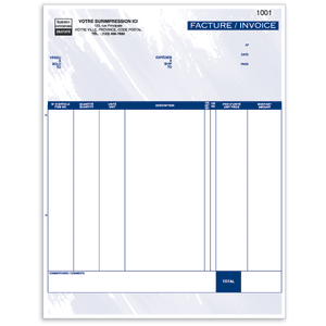 Bilingual Invoice
