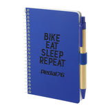 4" x 6" FSC® Mix Pocket Spiral Notebook with Pen