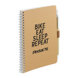 4" x 6" FSC® Mix Pocket Spiral Notebook with Pen