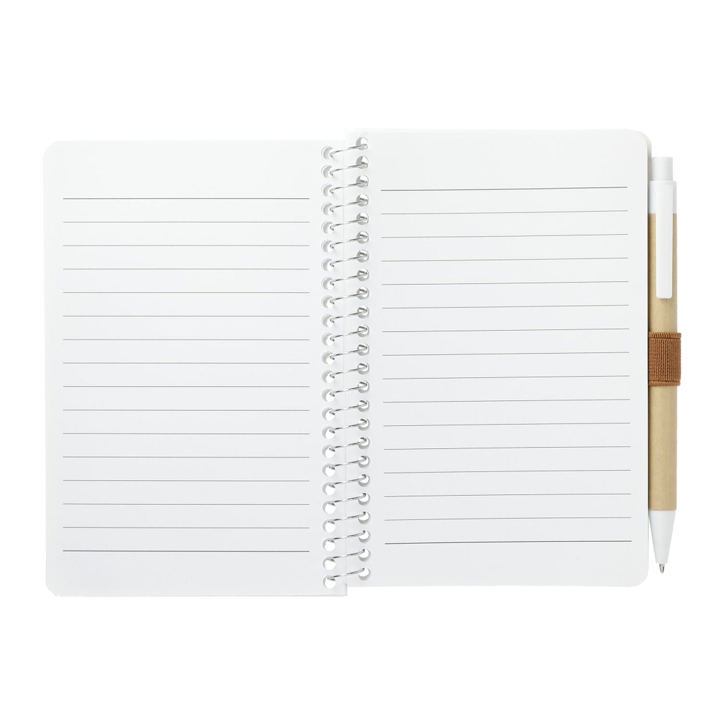 4" x 6" FSC® Mix Pocket Spiral Notebook with Pen