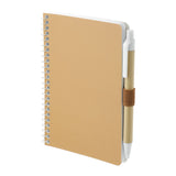 4" x 6" FSC® Mix Pocket Spiral Notebook with Pen