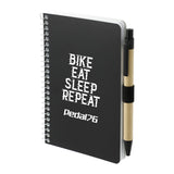 4" x 6" FSC® Mix Pocket Spiral Notebook with Pen