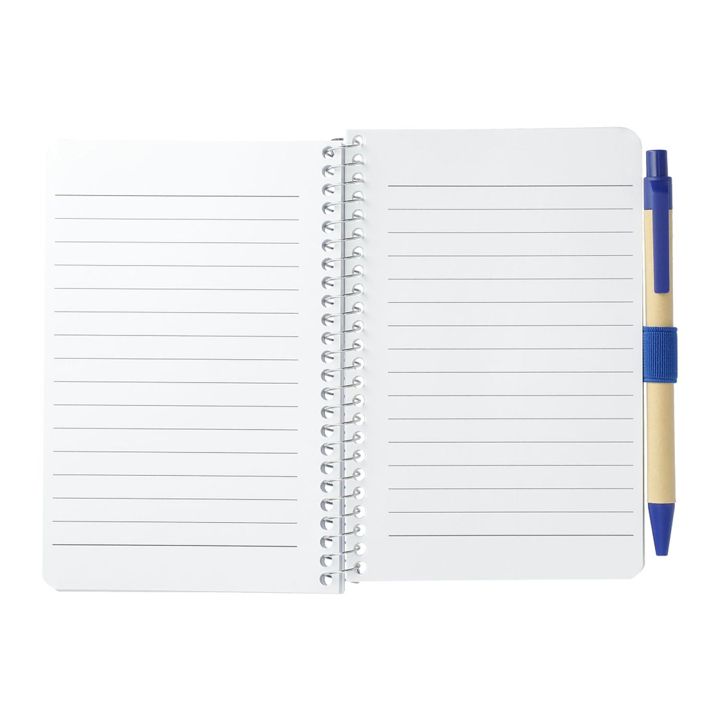 4" x 6" FSC® Mix Pocket Spiral Notebook with Pen