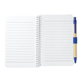 4" x 6" FSC® Mix Pocket Spiral Notebook with Pen