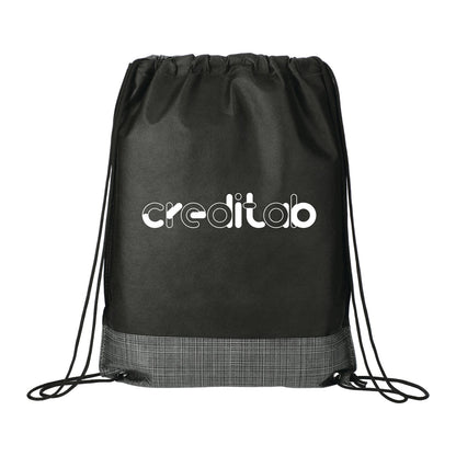 Crossweave Heat Sealed Drawstring Bag
