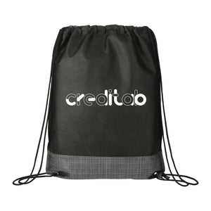Crossweave Heat Sealed Drawstring Bag