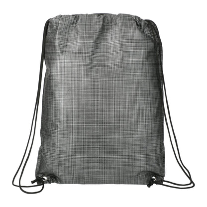 Crossweave Heat Sealed Drawstring Bag