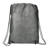 Crossweave Heat Sealed Drawstring Bag