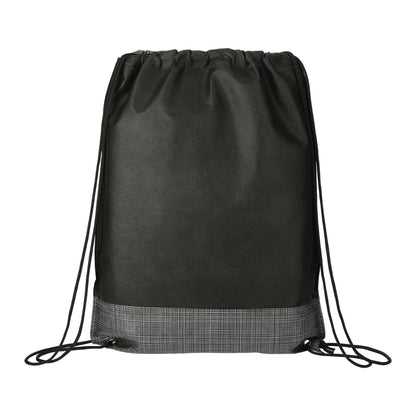 Crossweave Heat Sealed Drawstring Bag
