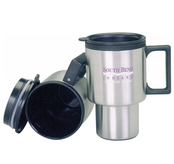 Stainless steel travel mug 99033