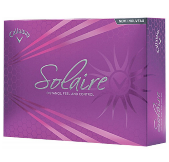 Golf balls Callaway HEX Solaire for women - Box of 12 balls 1272