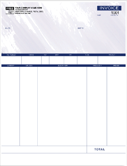 QuickBooks Sales Invoices - Laser/Inkjet 13055