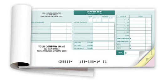 Deposit Slip Books - Small Format 488